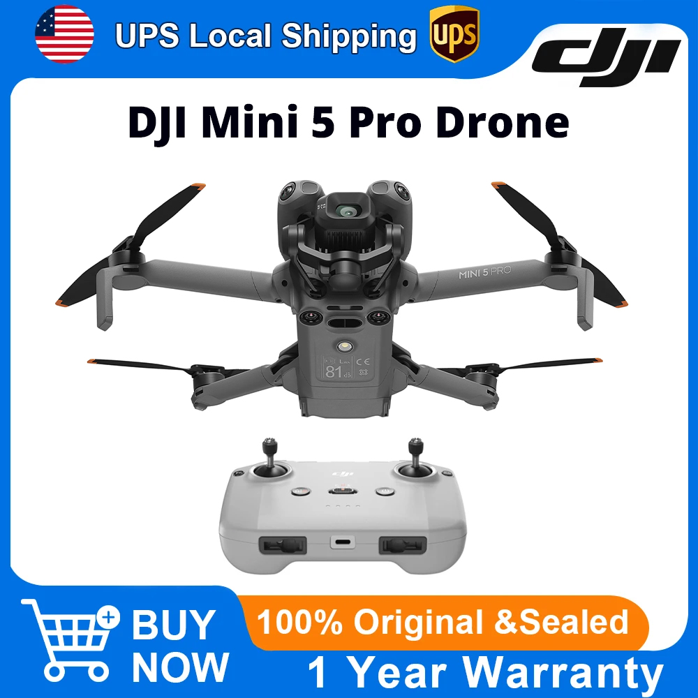 Drone Dji Rc Mini - DJI Mini 5 Pro, Kameralı ve