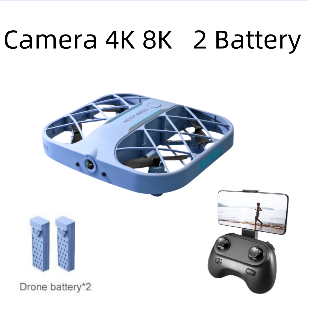Drone Ae Rc - JJRC H107 FPV RC Drone, 2