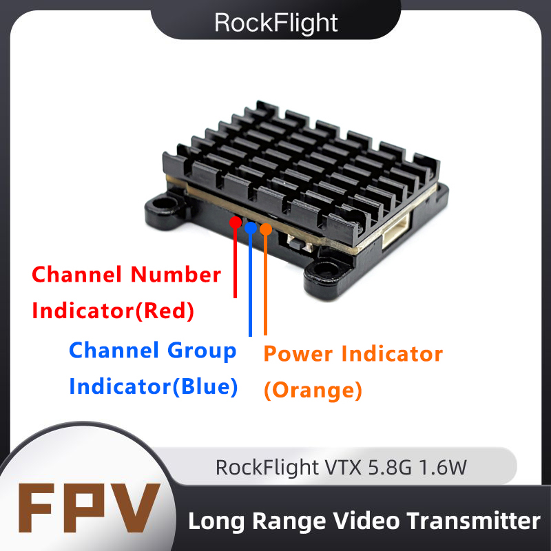 RockFlight TX663 VTX 5.8G 48CH - Drone Rc Toy incelemesi ve fiyatı