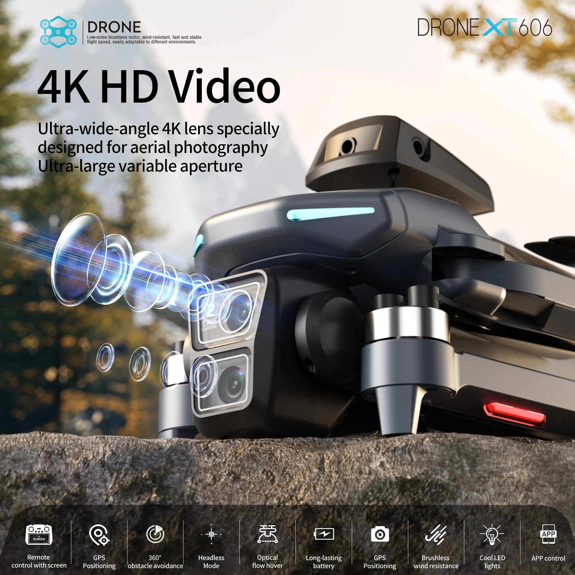 Orijinal XT606 Drone Profesyon - Drone Ae Rc incelemesi ve fiyatı