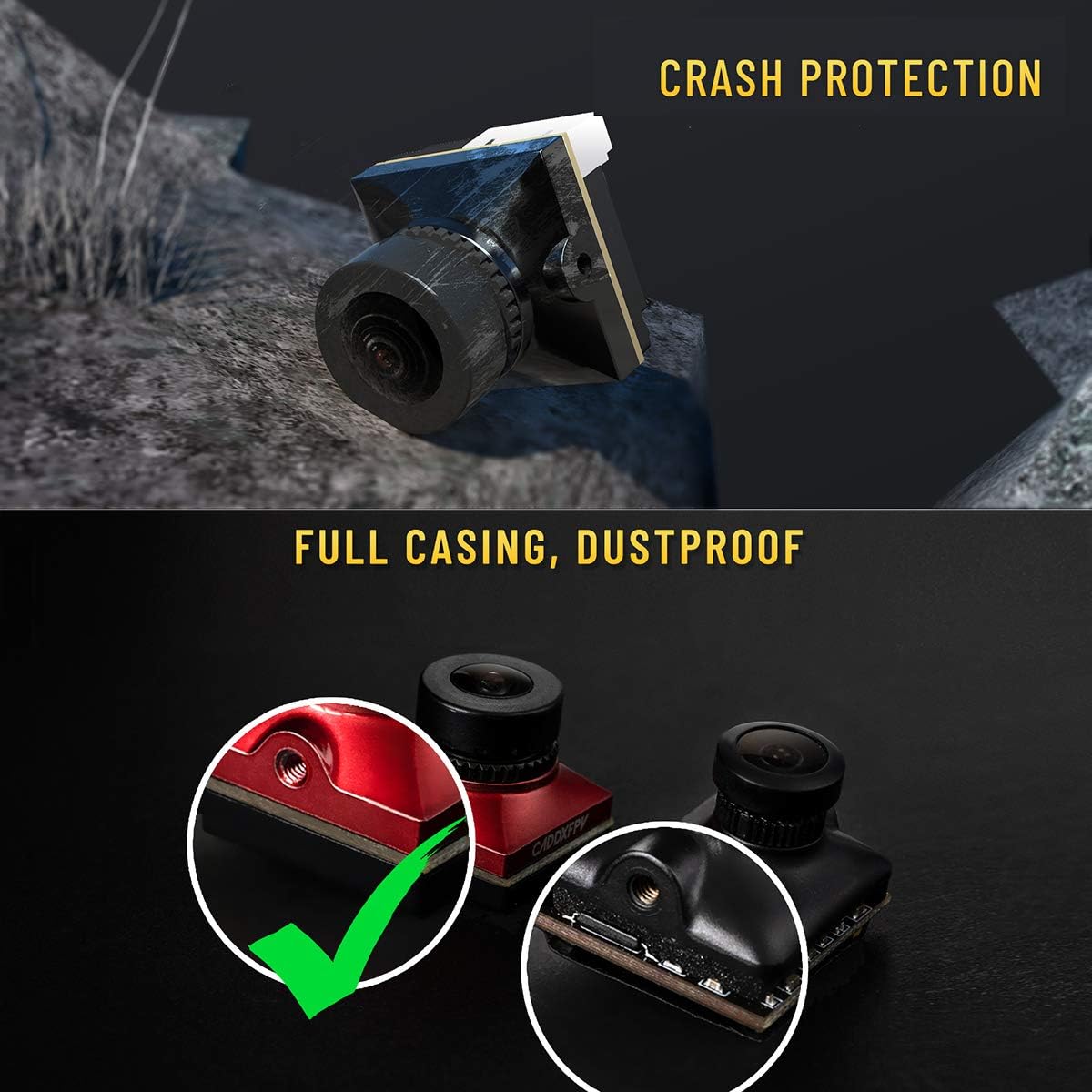 CADDX Mikro FPV Kamera Ratel 2 - Drone Ae Rc incelemesi ve fiyatı
