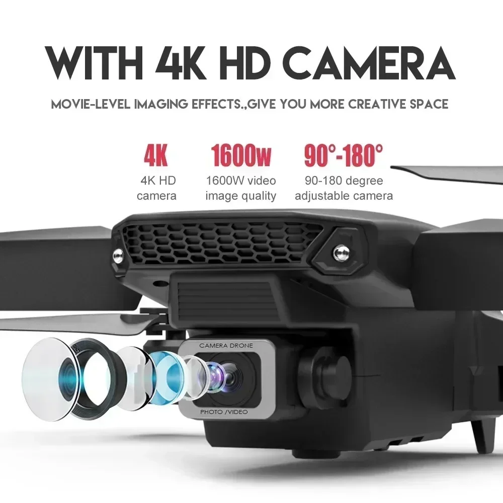 E88 Pro WIFI FPV Drone Geniş A - Drone Ae Rc incelemesi ve fiyatı