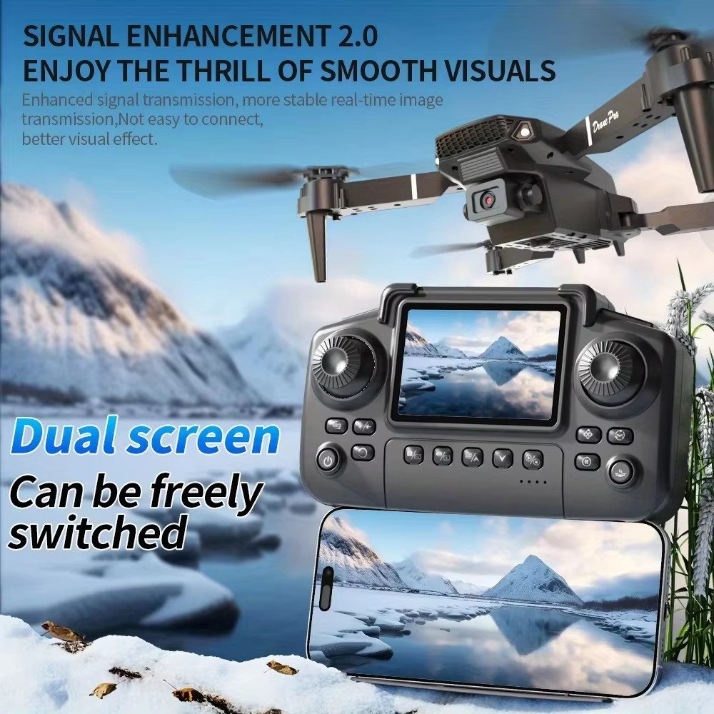 2026 Model Yeni E88 Drone, 4K  - Drone E88 Rc Quadcopter incelemesi ve fiyatı