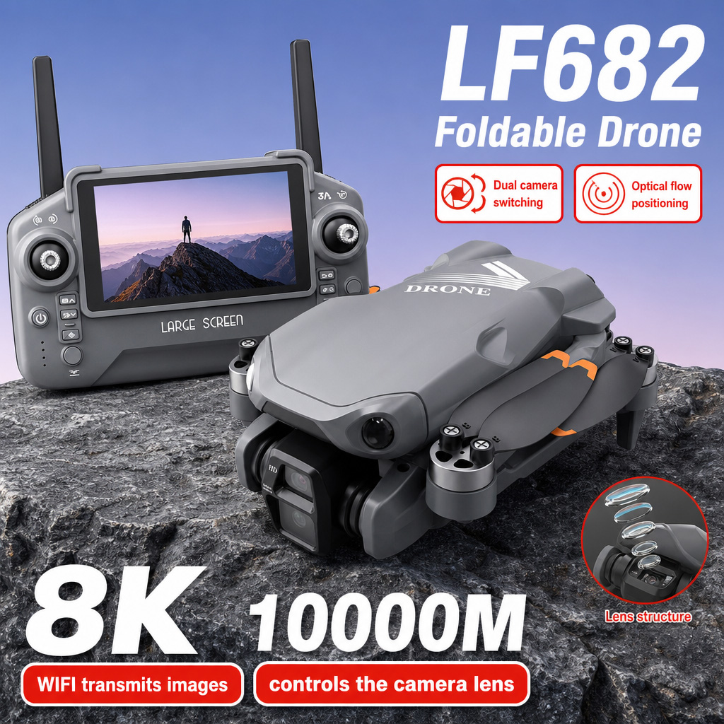 Hava Fotoğrafı LF682 Drone 8K  - Drone Dji Rc Mini incelemesi ve fiyatı