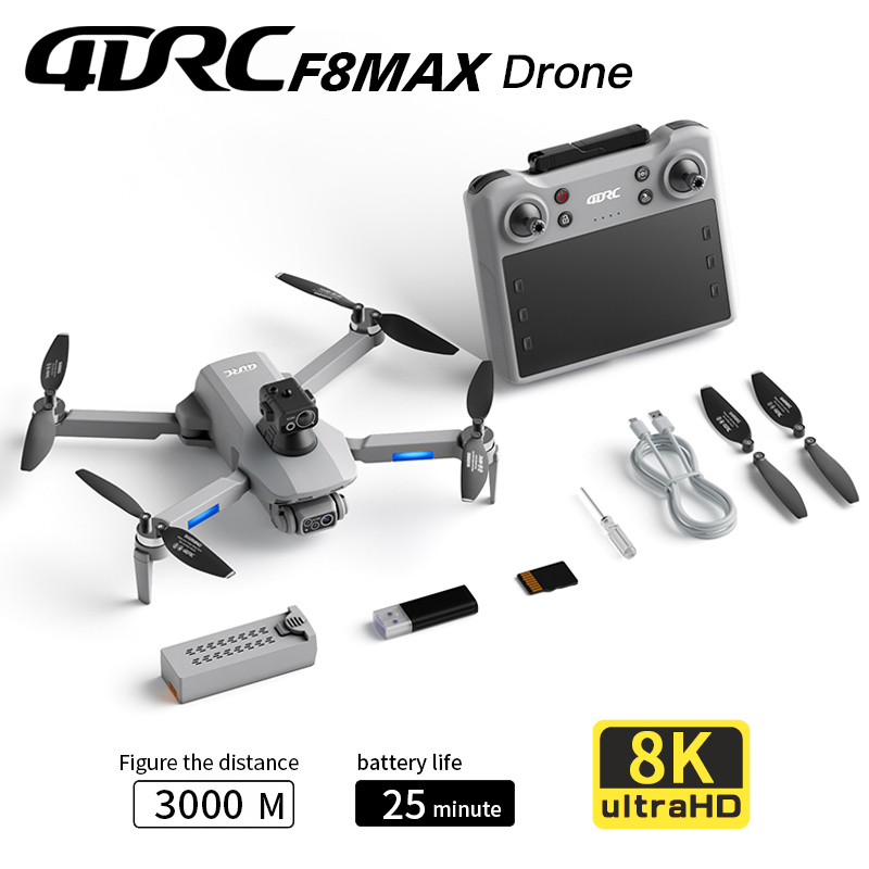 F8 MAX GPS Drone Profesyonel 8 - Drone Rc Leading incelemesi ve fiyatı