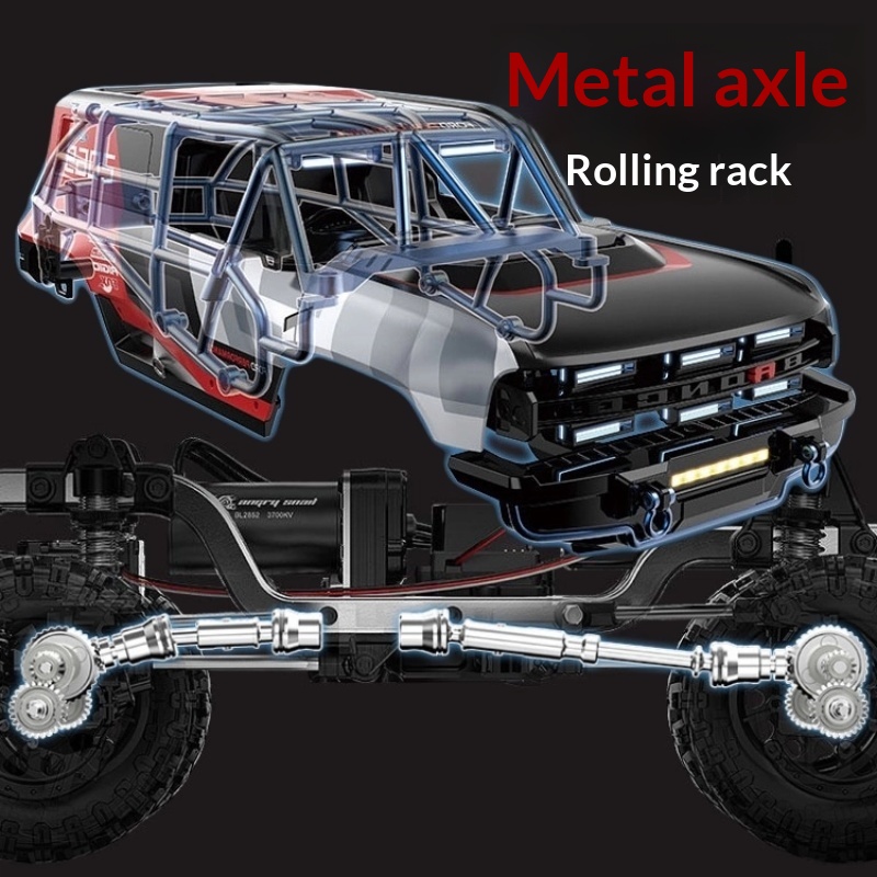 Stokta Mjx Rc Bronco H12p Fırç - Drone Ae Rc incelemesi ve fiyatı